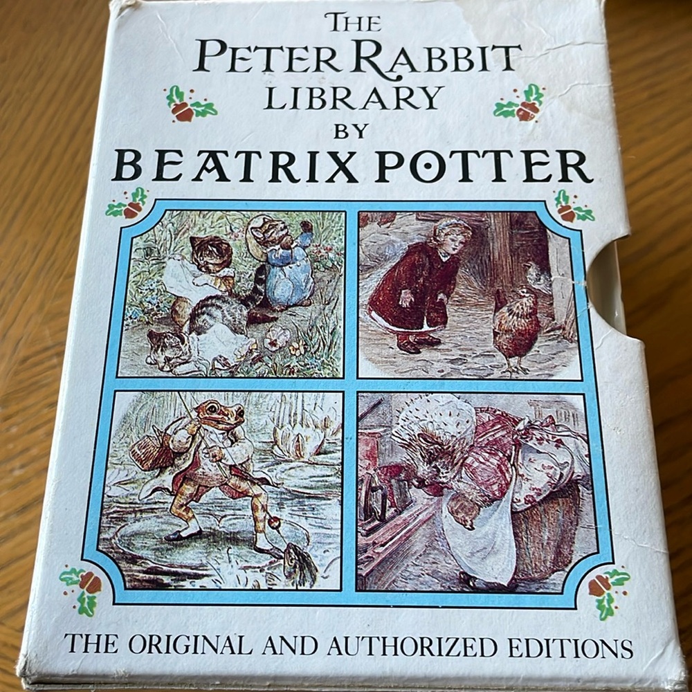 The Peter Rabbit Library Beatrix Potter Books 1-12 Collection Original Editions